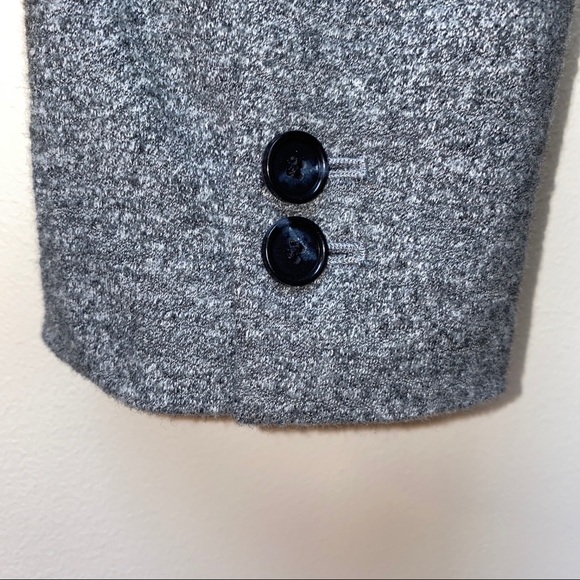 LOFT gray jacket sz 12 - Picture 4 of 8